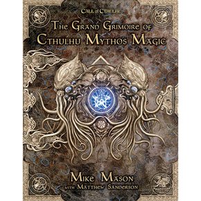 CHTHULHU 7E RPG의 CALL : Cthulhu Mythos Magic의 Grand Grimoire (하드 커버)