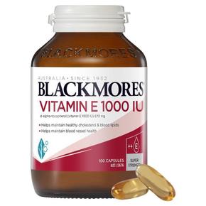 호주직구 Blackmores 블랙모어스 비타민E 1000IU 100캡슐
