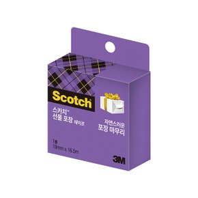 3M 스카치™ 선물 포장 테이프 리필 15R 19mmx16.5m 3M .