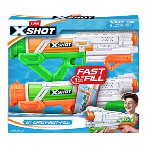 X-SHOT 에픽 원샷 워터건 더블팩