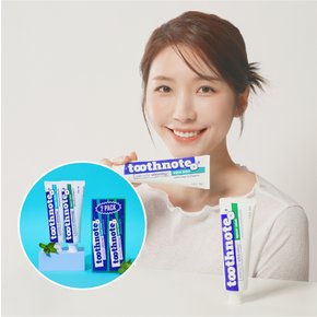 [공식] 투스노트 천연 미백치약 2종세트 (아쿠아민트 100g+스피아민트 100g)