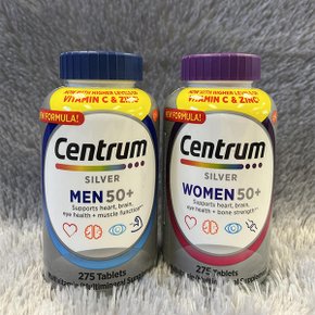 [해외] CENTRUM 센트룸 실버 남성 여성 50세이상 멀티비타민 275정