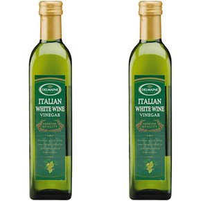 델메인 이탈리안 화이트 와인 비네거 식초 Delmaine Italian White Wine Vinegar 500ml 2개
