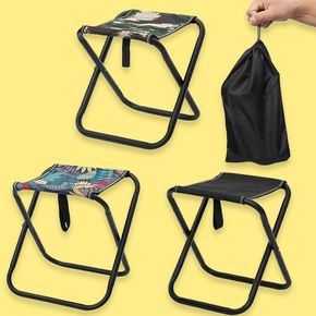 휴대용 접이식 캠핑 체어 미니 간이 의자