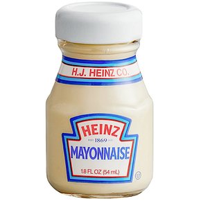 미국 하인즈 미니 유리병 마요네즈 Heinz Mayonnaise Mini Bottle 1.8oz 60개