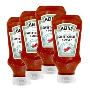 [해외직구] Heinz Sweet Chilli Sauce 하인즈 스위트 칠리 소스 220ml 4병