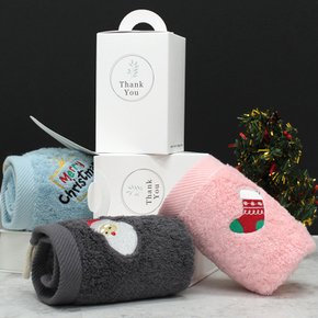 크리스마스 에디션 40수 무형광 주방수건 손잡이케이스 답례품 선물