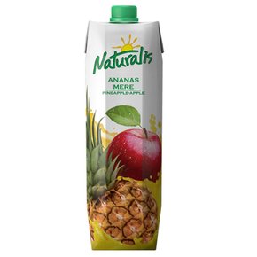 네추럴리스  NATURALIS 사과 파인애플 프리미엄 넥타 주스 Apple Pineapple Nectar 1L