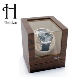 [Heiden] 하이덴 버사 엘리트 싱글 와치와인더 VR001-Walnut Wood 명품 시계보관함 1구