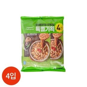 국산콩 청국장 찌개 130g x 4입