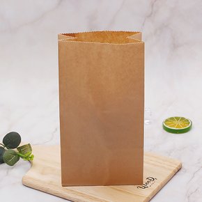 크라프트 종이봉투 내유(소) 100장 각대봉투 빵 튀김봉투