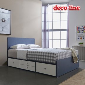 코넬 피카 일반 더블 수납 침대+독립매트 DKN078C