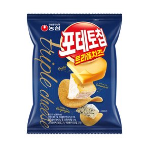 농심 포테토칩 트리플치즈 50g 16봉지