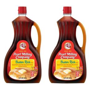 [해외직구] Pearl Milling Company 펄밀링컴퍼니 버터 리치 팬케이크 시럽 1.06L 2팩