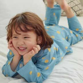 핑코코 4102 스마일 주니어 키즈 어린이 유치원 파자마파티 아동파자마 초등잠옷 남아동잠옷세트