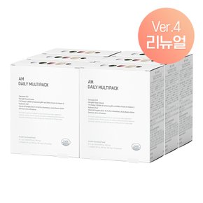[에이엠 코스메틱] 안티에이징 종합영양제 에이엠 데일리 멀티팩 6BOX (6개월분)