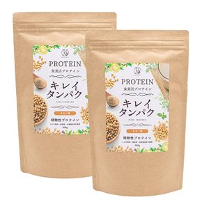 300g 2 나츄레 라이프 깨끗한 단백질 소이 단백질 버섯 맛 × 봉지 미용 여성 오키카에 식물성