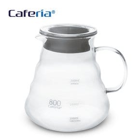 Caferia 커피서버 800ml-CG3 [커피포트/유리주전자/드립서버/핸드드립/드립용품/커피용품]
