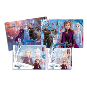 (정가대비 10%할인) 디즈니 겨울왕국2 퍼즐 시리즈 4종 택1 - 판퍼즐, 가방퍼즐외