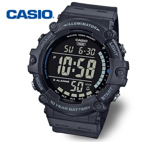[정품] CASIO 카시오 AE-1500WH-8B 10년전지 방수 전자 군인시계
