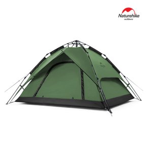NH 자동 원터치 텐트 3-4인용 가족 캠핑 차박 돔형 자동텐트