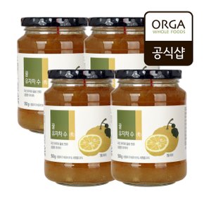 [올가] 꿀 유자차 수 (550g)X4개