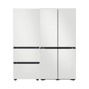 삼성 비스포크 냉장고 김치냉장고 세트 코타화이트 RF60C901201+RQ33C74C201(키트포함)