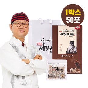 김오곤 진한 쌍화차 침향 1박스(50포)+고명+쇼핑백