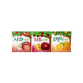 서울우유 자두 / 사과 / 오렌지 나무 150ml x 24입