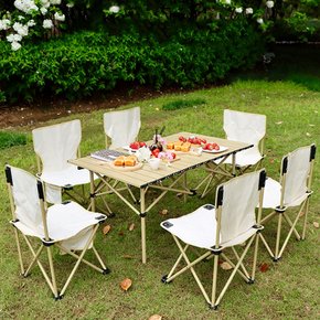 테이블세트소형 휴대용 야외 캠핑 접이식 테이블 의자 4인