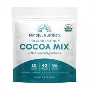 Mindful Nutrition마인드풀  뉴트리션  오가닉  스키니  무설탕  코코아  믹스(40인분)