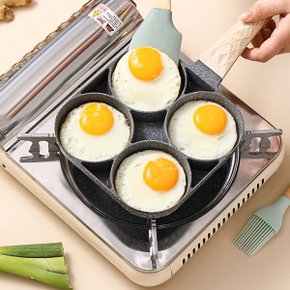 계란후라이팬 4구 에그팬 후라이틀 키친 계란팬4구 K420