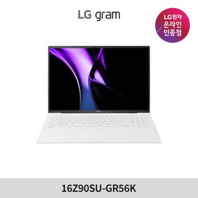 LG그램16 16Z90SU-GR56K 울트라5 램8GB SSD256GB 윈도우11탑재 WQXGA 듀얼업그레이드가능