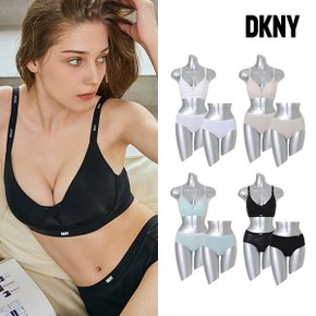 [DKNY] 시그니처 여성 브라팬티2종+세컨팬티1종 택일