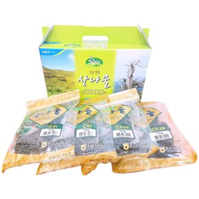 [태백농협] 한방재료약초-건나물세트(곰취나물50g, 곤드레나물 50g) 각 2봉지