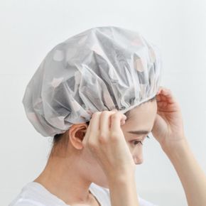 방수 샤워캡 비닐헤어캡 헤어밴드 샴푸캡 머리캡 X ( 5매입 )