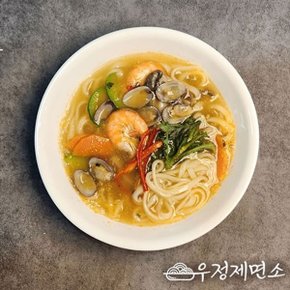 우정 멸치맛 칼국수 6인분세트 (생면1kg+스프6봉)