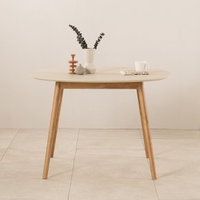 리네트 1100 라운드사각 식탁 테이블 (2색)
