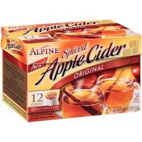 Alpine알파인  오리지널  매운  사과  사이다  인스턴트  드링크  믹스  22g  12개