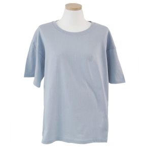 남녀공용기본반팔티 민무늬T 기본무지티셔츠 스카이 (WC4B768)