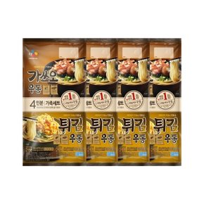 CJ 가쓰오 우동(2인)+튀김우동(2인) x4개