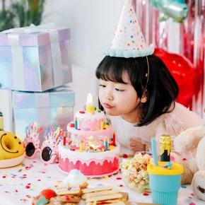 [비밀특가] 멜로디 회전목마 생일 케이크 장난감 어린이 촛불끄기 선물