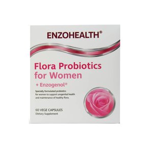 엔조헬스 플로라 프로바이오틱스 여성유산균 60캡슐