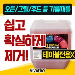 주방세제 식당 업소용 기름때싹 18.75L 2개 무료배송