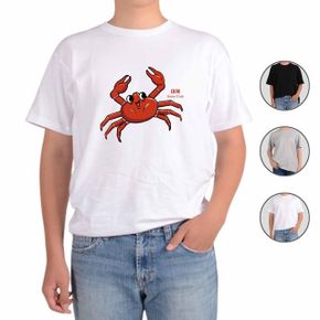 아토가토 바다생물 해양 대게 티셔츠