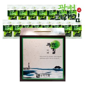원초듬뿍 고급 광천김 파래김 식탁김 선물세트 (15봉)
