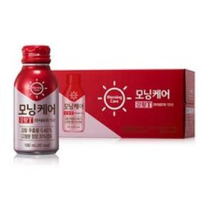 모닝케어 강황T 100ml 10개 숙취해소제 음료 헛개