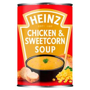 [해외직구] HEINZ 하인즈 치킨 앤 스위트콘 스프 통조림 400g