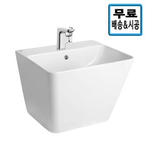 플랫  반다리 세면기 F516 (서울,경기,인천 무료배송+설치+수거)