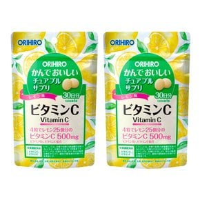 오리히로 비타민C 츄어블 120정 2팩